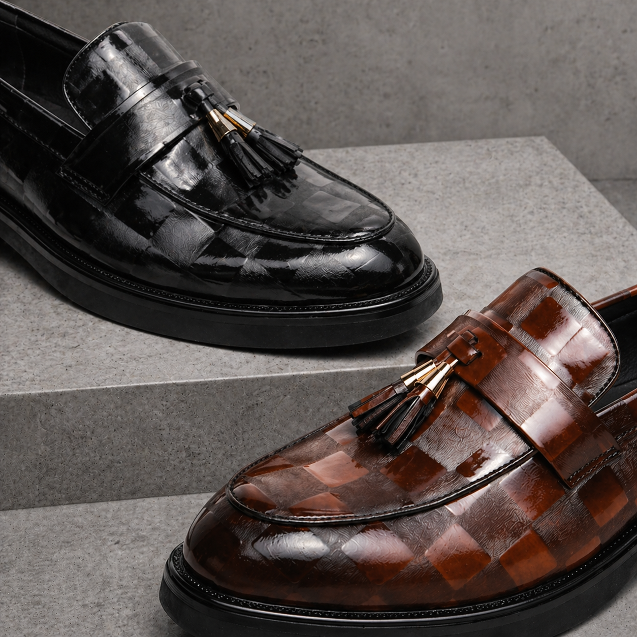 Montrose Leather Tassel Loafers