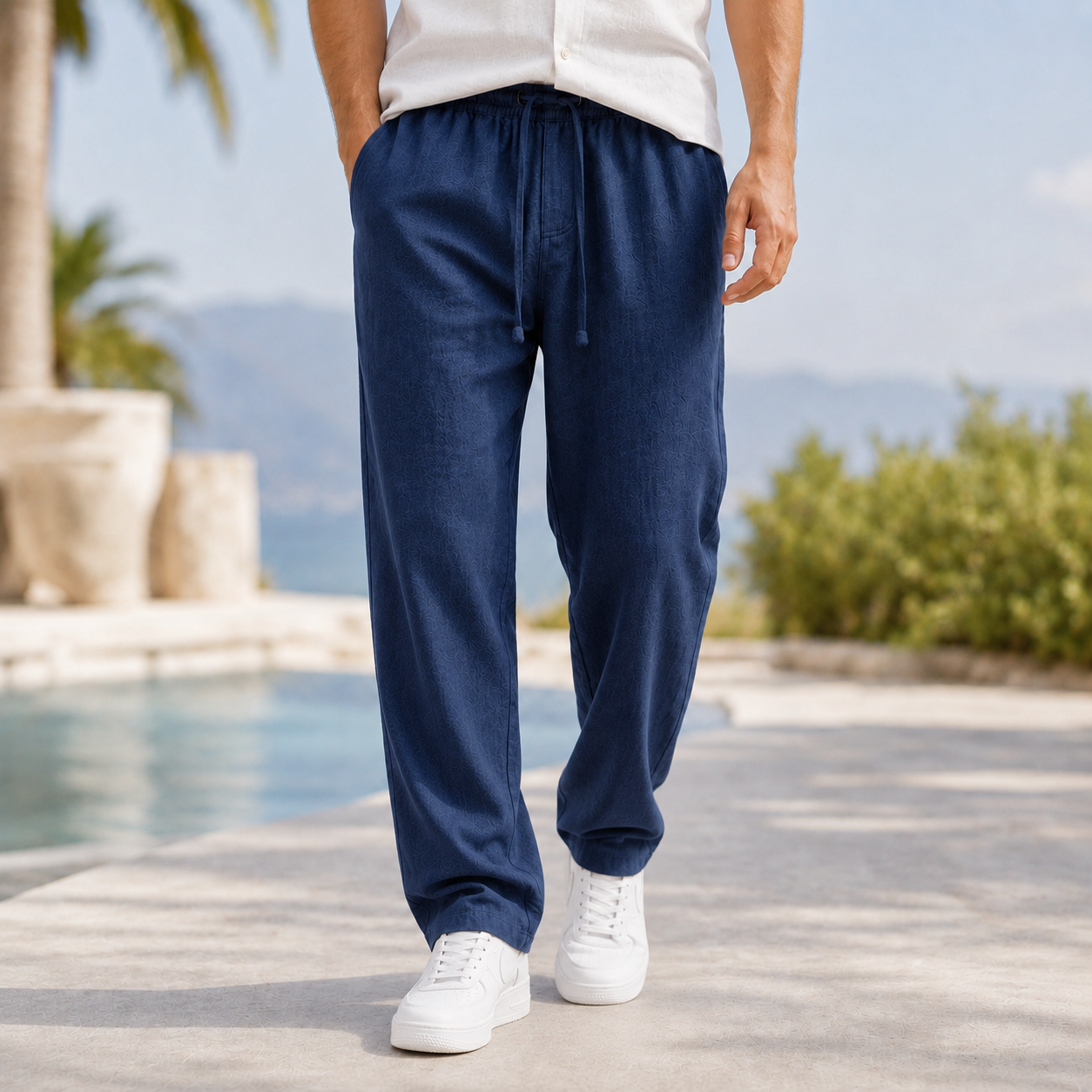 Cavallo Linen Drawstring Pants – Maison Thorne