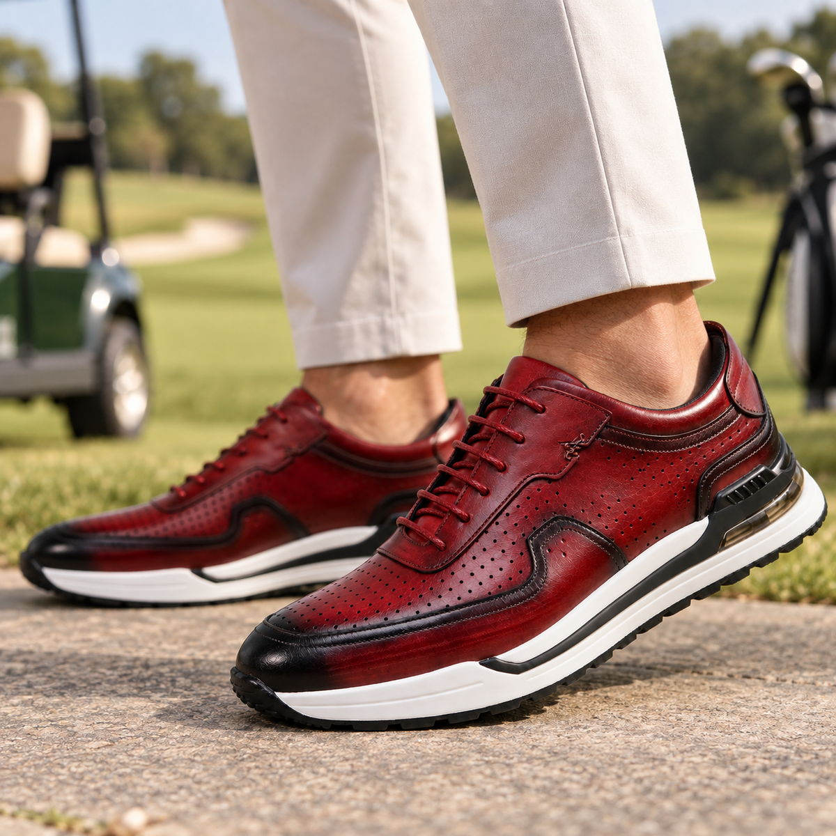 Montaro Genuine Leather Sneakers