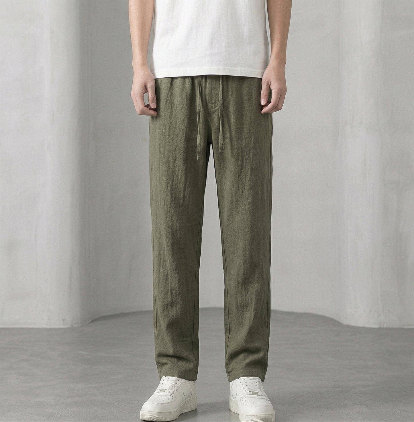 Cavallo Linen Drawstring Pants