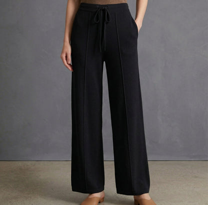 Lucia Cashmere Drawstring Pants