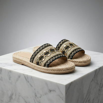 Lucia Woven Flats