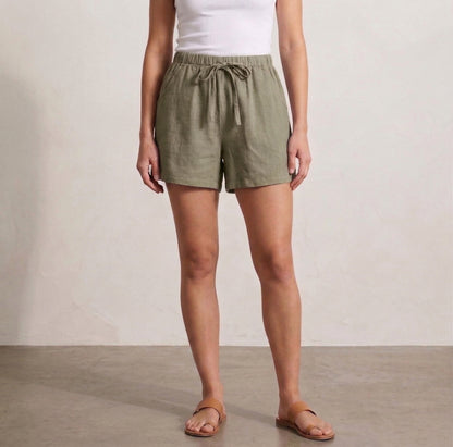 Lucia Linen Drawstring Shorts