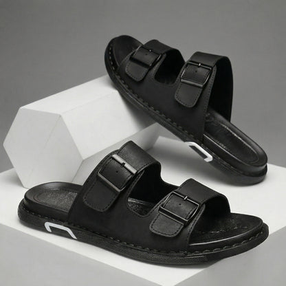 Cavallo Leather Buckle Sandals