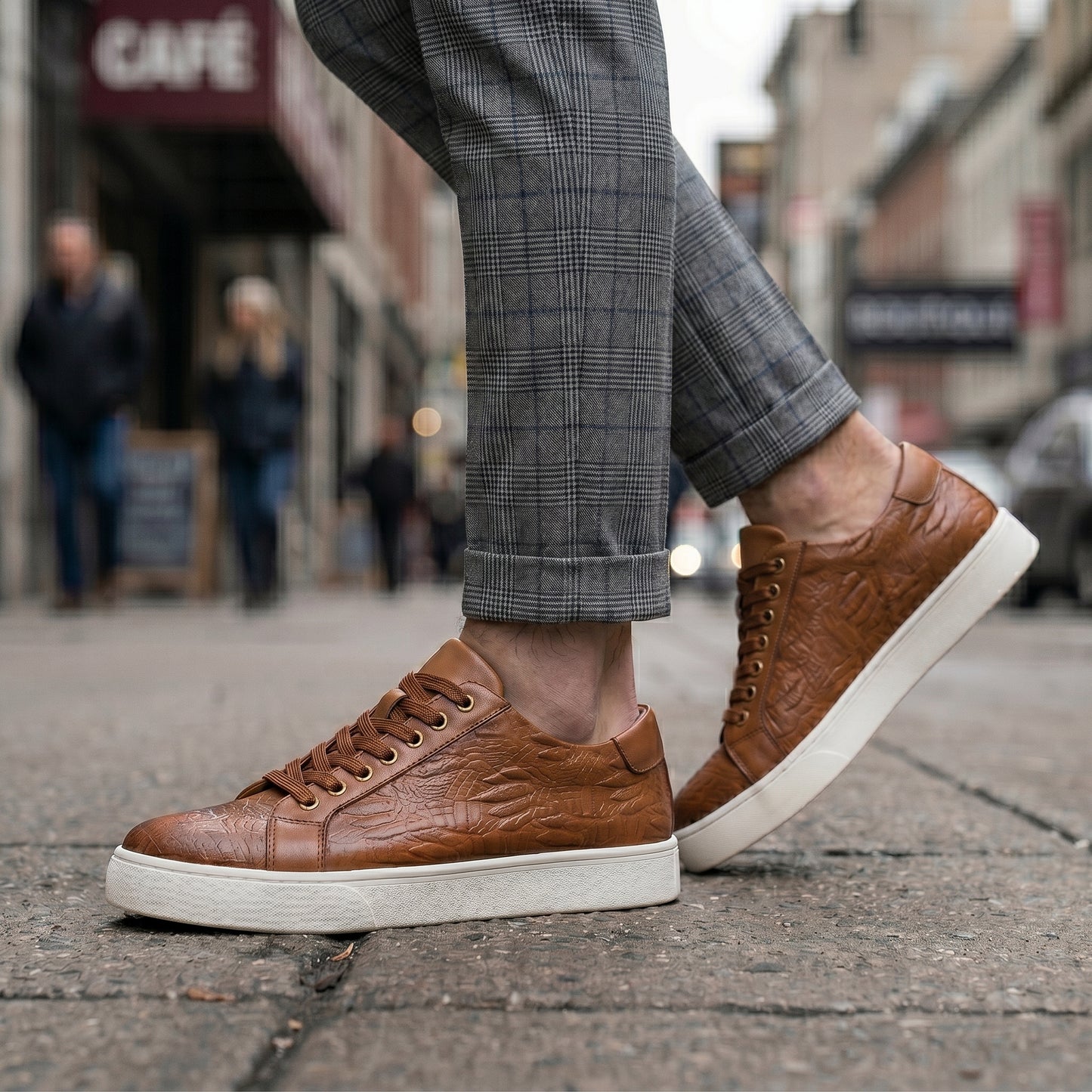 Caspian Leather Sneakers