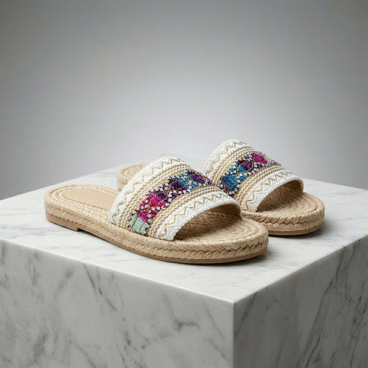 Lucia Woven Flats