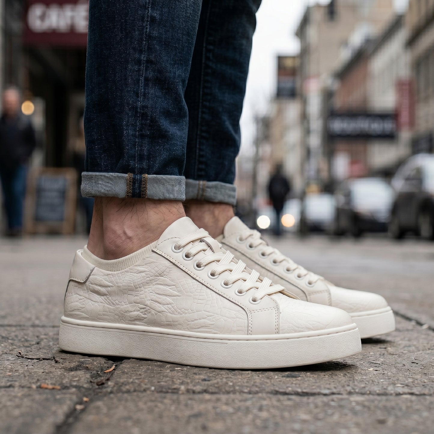 Caspian Leather Sneakers