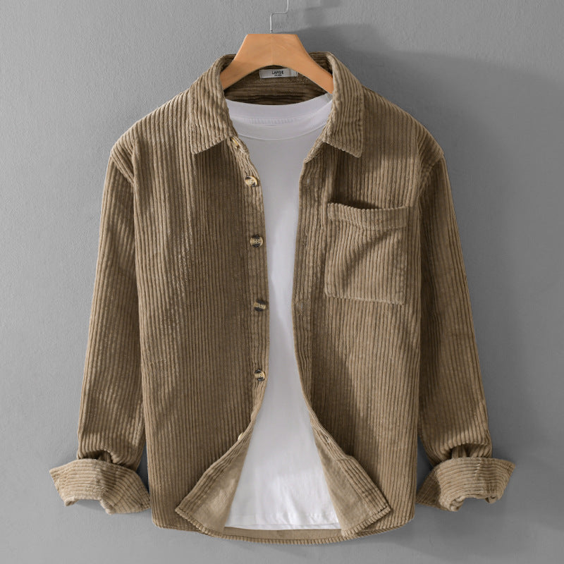 Cavallo Corduroy Button-Up Shirt