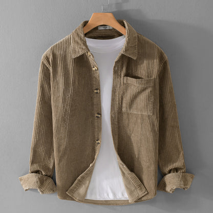 Cavallo Corduroy Button-Up Shirt