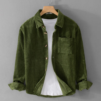 Cavallo Corduroy Button-Up Shirt