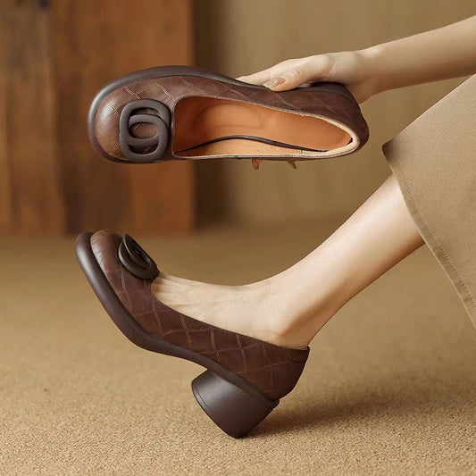Alden Leather Pumps