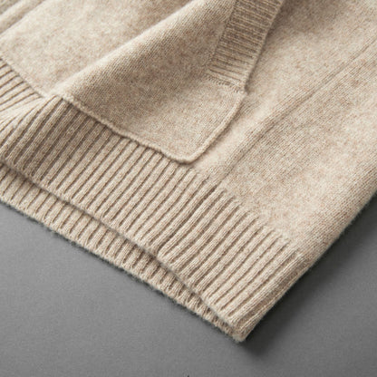 Everett Merino Wool Hooded Vest