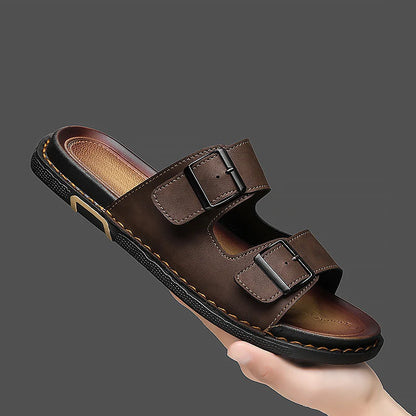 Cavallo Leather Buckle Sandals